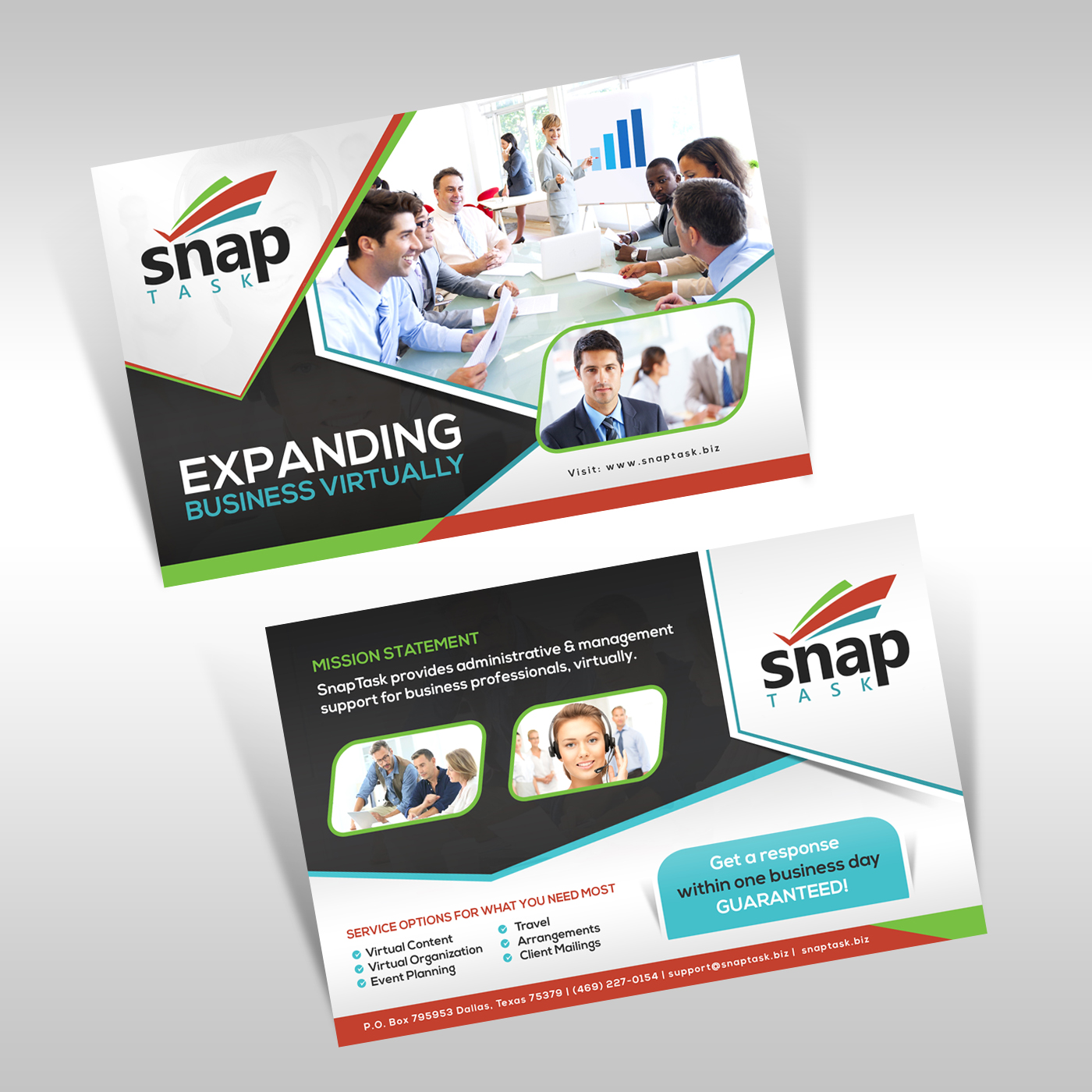 Flyer Design by debdesign for SnapTask | Design #13797554