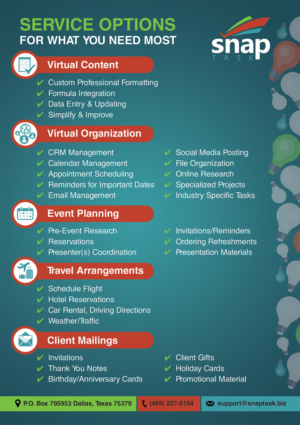 Flyer Design by - SWING - for SnapTask | Design: #13835356