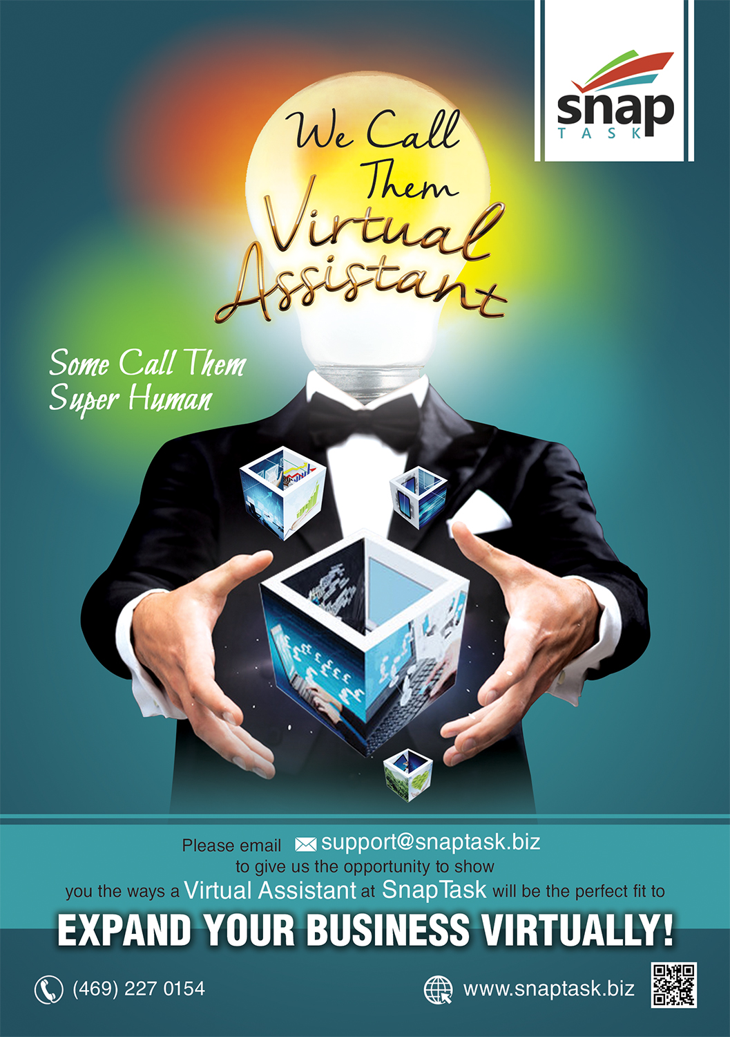 Flyer Design by - SWING - for SnapTask | Design #13836062