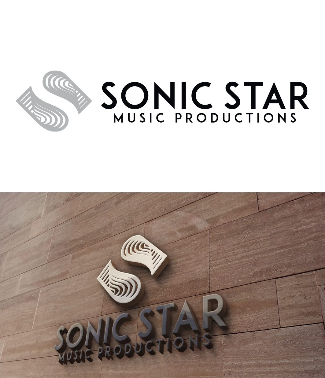 Diseño de Logo por trufya para Sonic Star Music Productions | Diseño #13999221