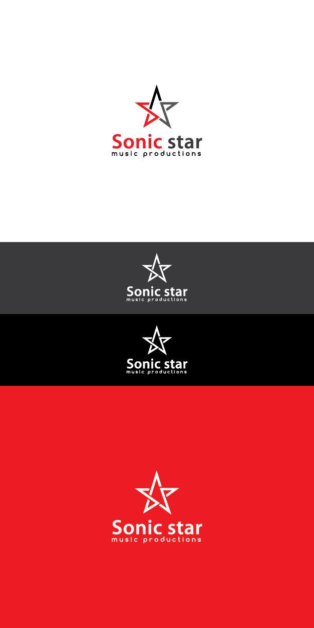 Logo Design by Markelof for Sonic Star Music Productions | Design #13884343