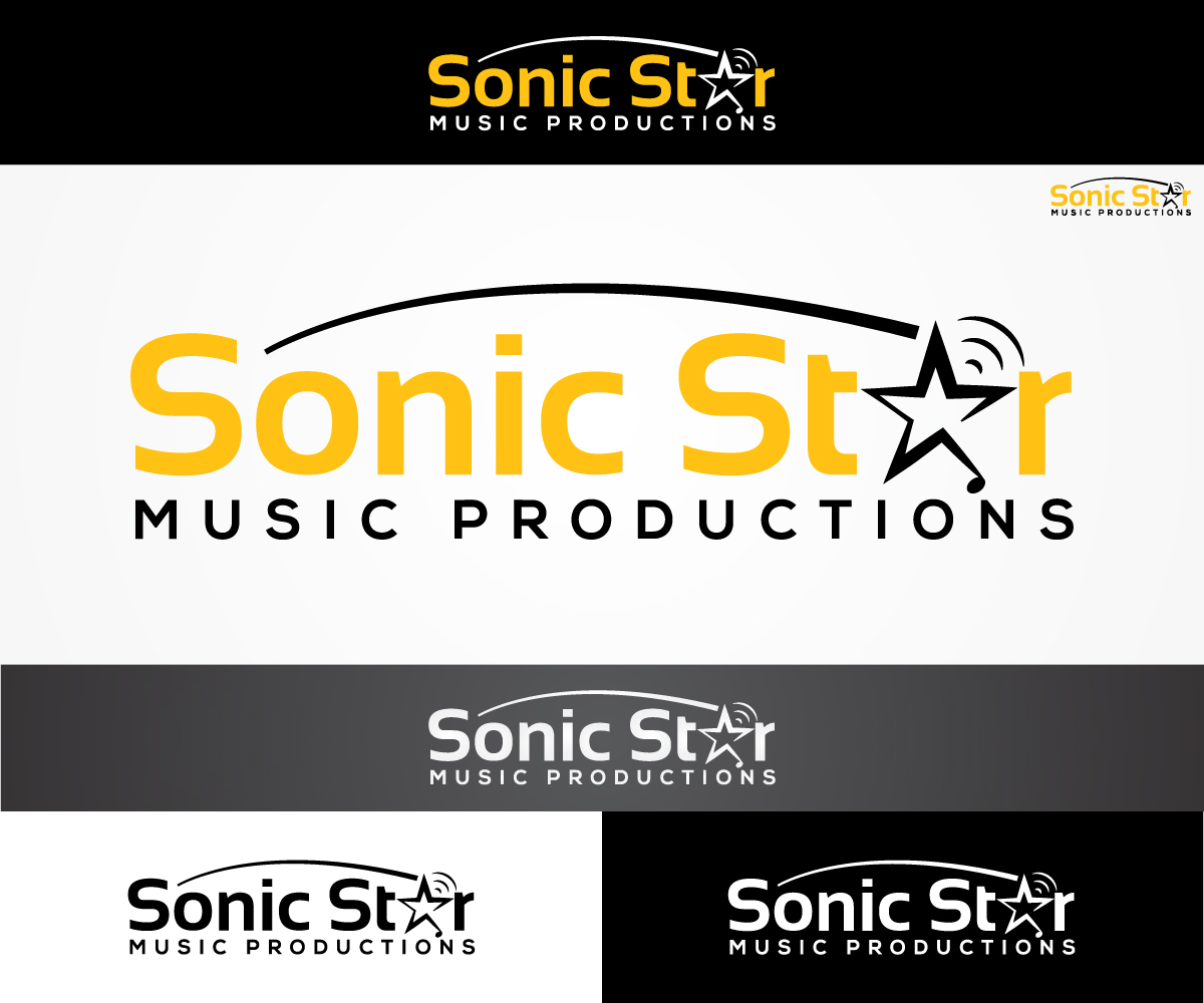 Logo-Design von sangeloenriquez für Sonic Star Music Productions | Design #13813896