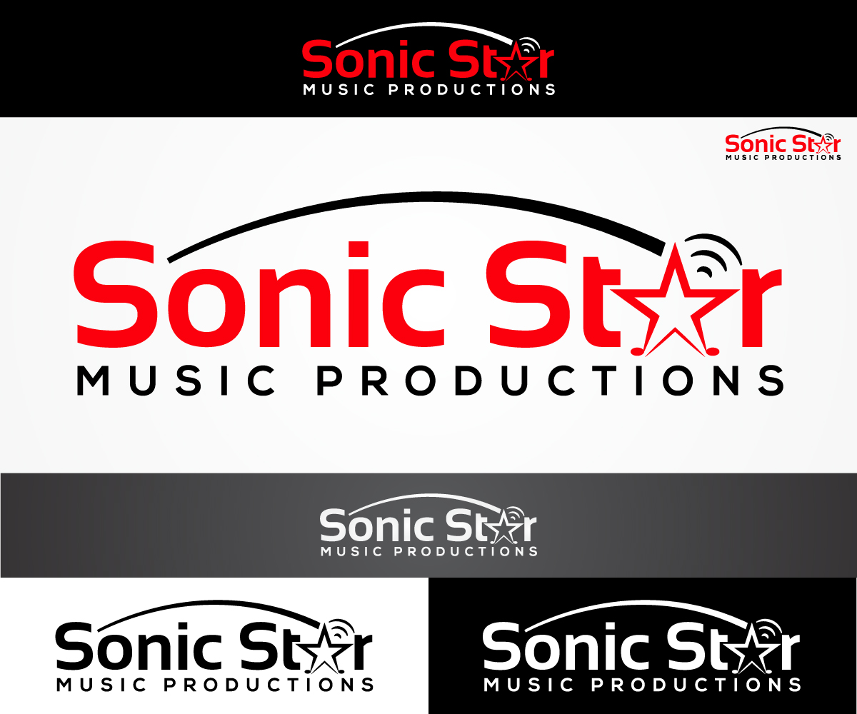 Diseño de Logo por sangeloenriquez para Sonic Star Music Productions | Diseño #13829113
