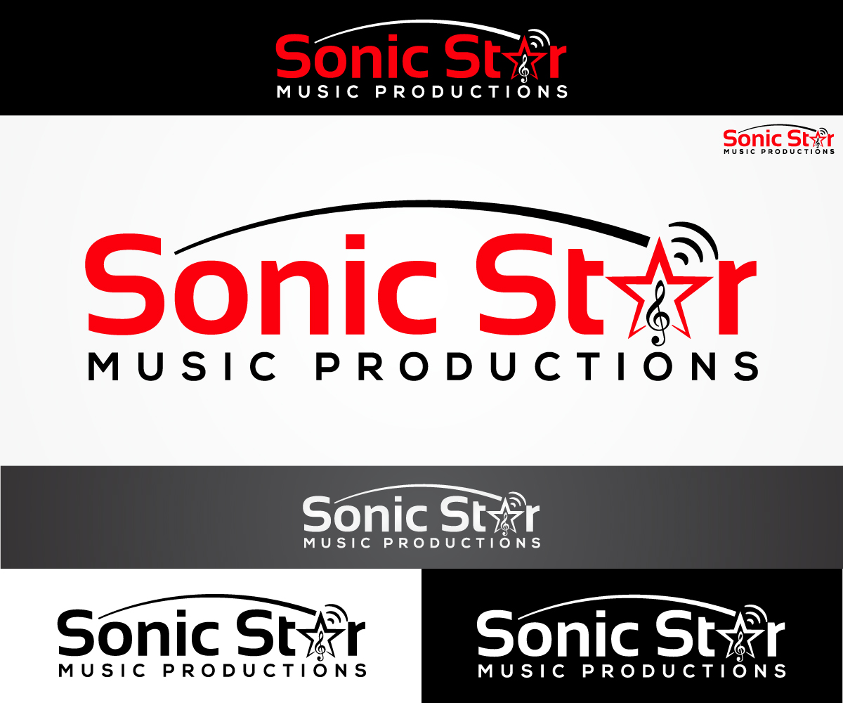Logo-Design von sangeloenriquez für Sonic Star Music Productions | Design #13833025