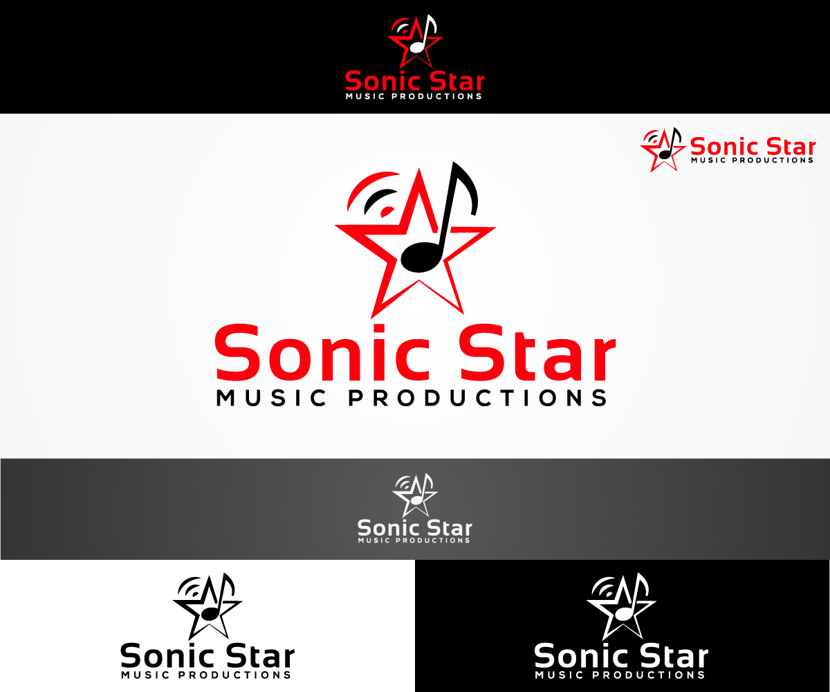 Logo Design by sangeloenriquez for Sonic Star Music Productions | Design #13847053