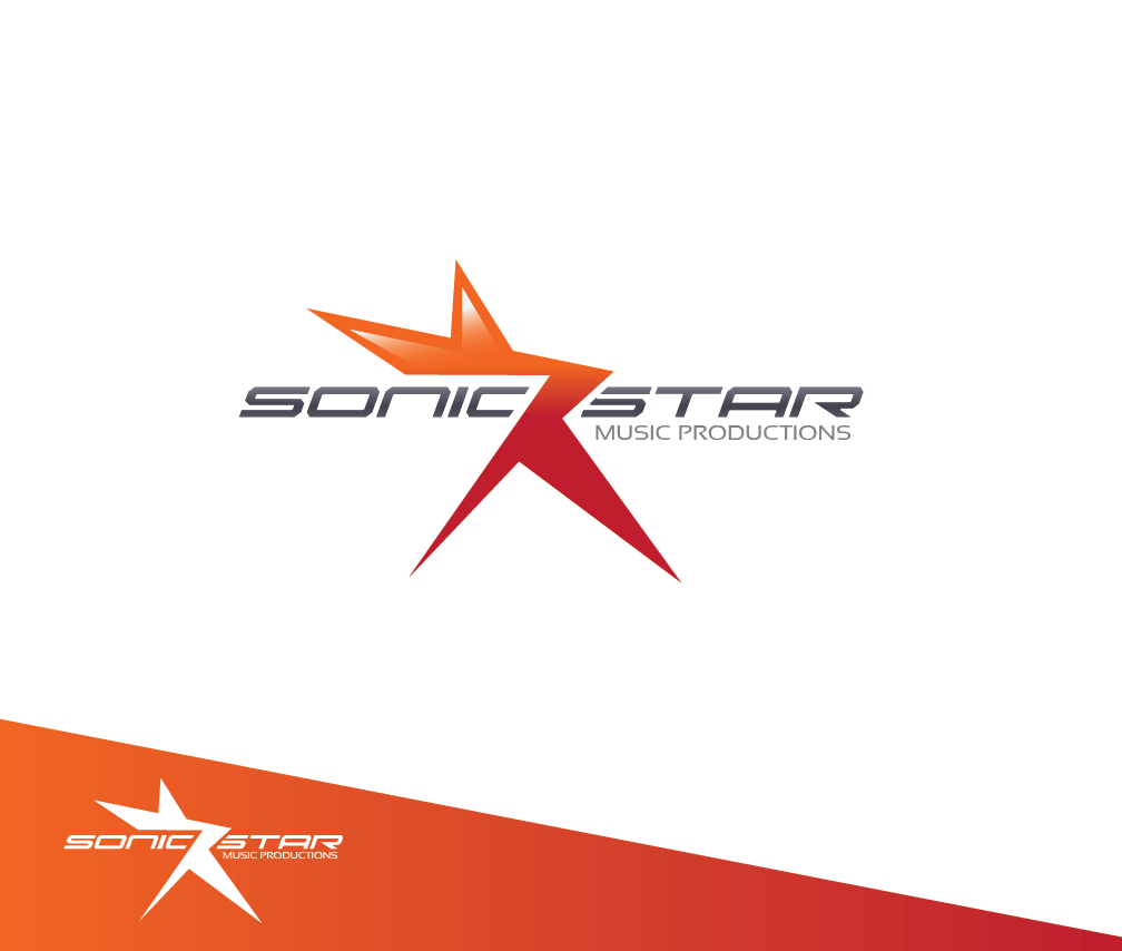 Logo Design by cracuz09 for Sonic Star Music Productions | Design #13766340