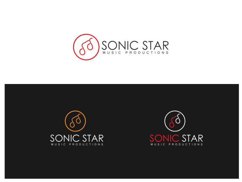 Logo Design by amboge for Sonic Star Music Productions | Design #13786815