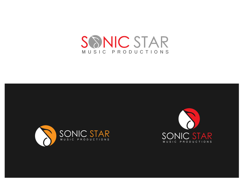 Logo Design by amboge for Sonic Star Music Productions | Design #13786817