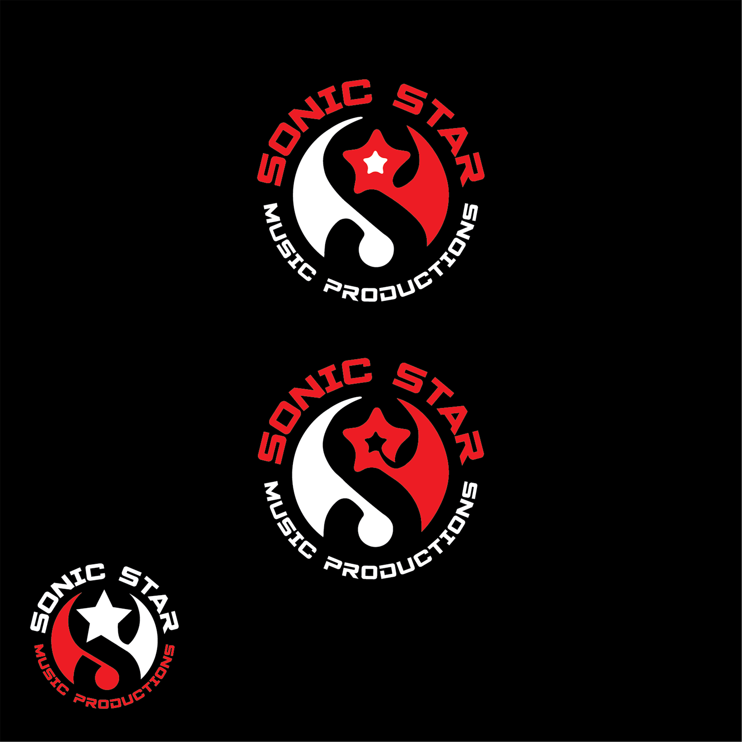 Logo Design by iqbalkabir for Sonic Star Music Productions | Design #14047406
