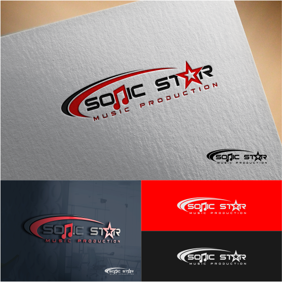 Logo Design by pringlebermudez23 for Sonic Star Music Productions | Design #14046096