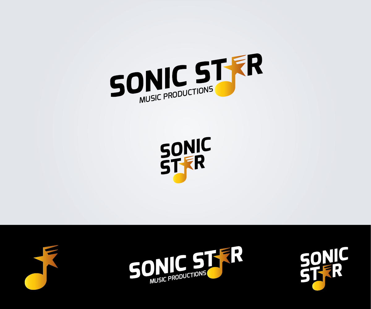 Logo Design by dan-D-dan for Sonic Star Music Productions | Design #13901934