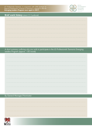 Design de Brochure par Impressive Solutions pour LG Professionals Tasmania | Design : #15628111