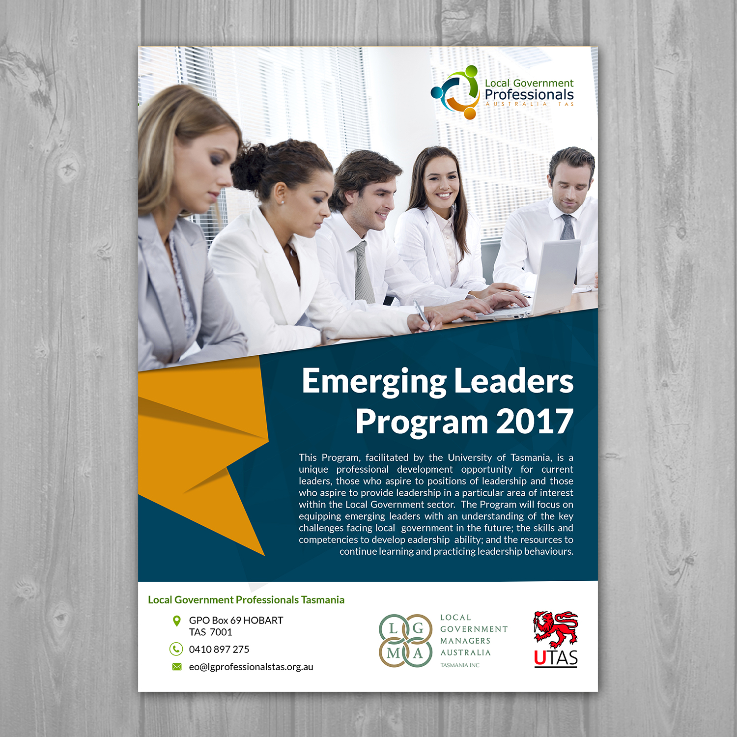 Brochure Design by aspiremedia for LG Professionals Tasmania | Design #15655367