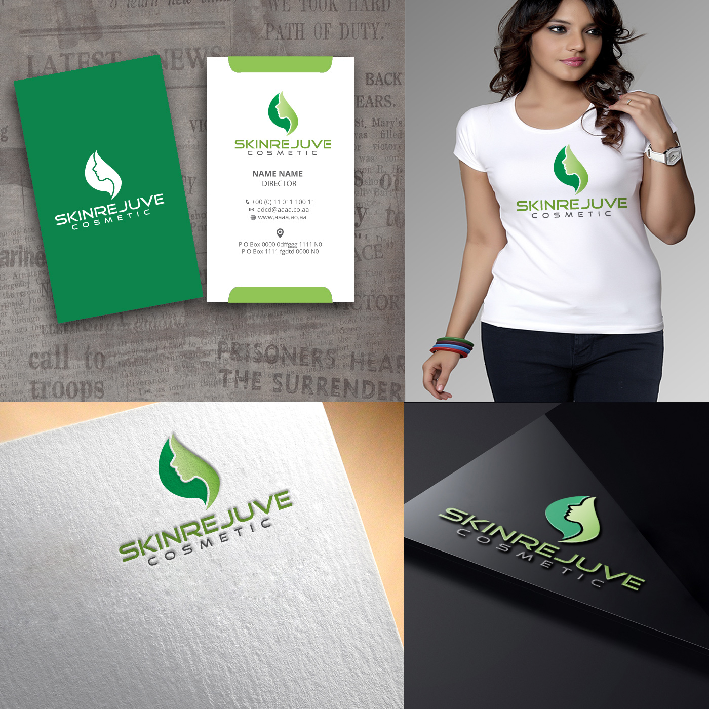 Logo Design by zebronicgraphic for Skinrejuve cosmetic clinic | Design #13775542