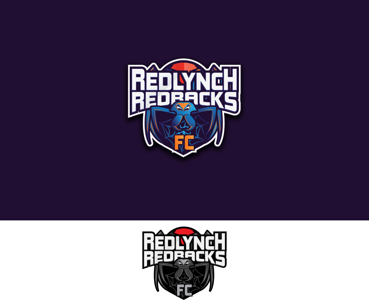 Logo Design by GenArt for Redlynch Redbacks FC | Design #13758682