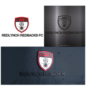 Logo Design by FocusTeam for Redlynch Redbacks FC | Design: #13766003