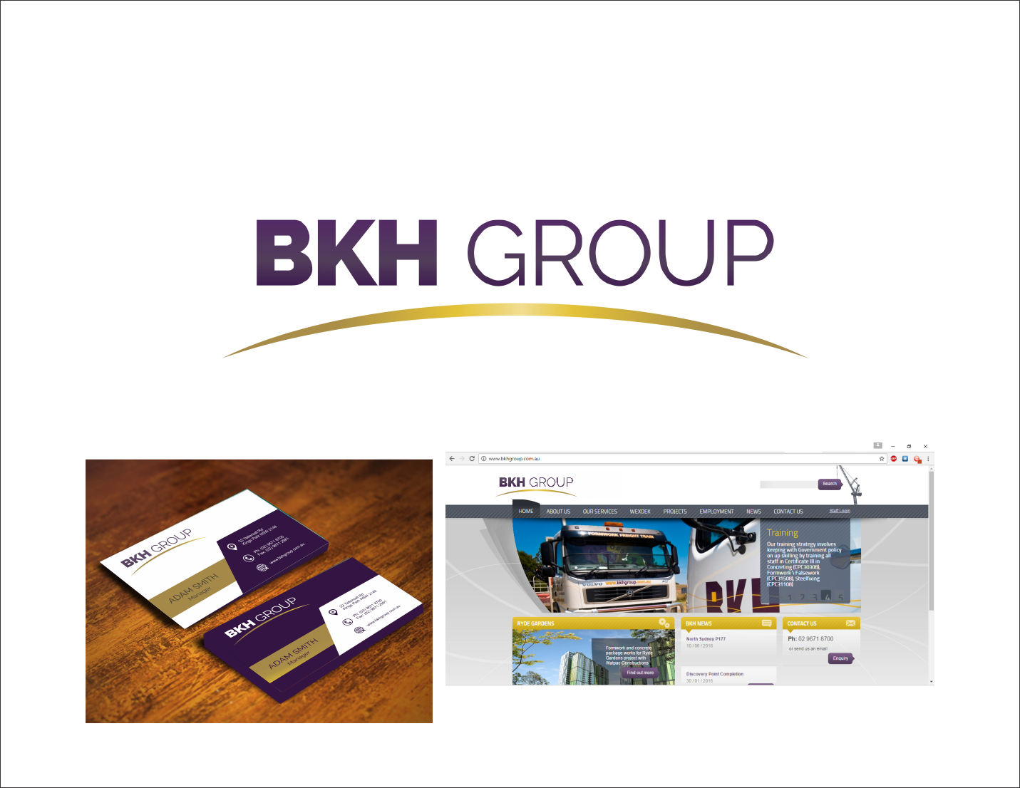 Logo Design by birin for BKH Group | Design #13924459