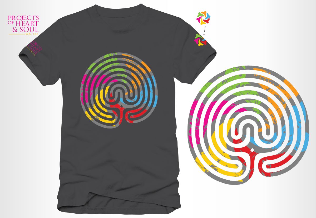 T-shirt Design by eightball inc. for Projects for Heart & Soul WA, Inc | Design: #13831729