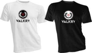 Valkry Fight Wear and Lifestyle company Tshirt Project  | T-Shirt-Design von bacujkov