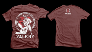 Valkry Fight Wear and Lifestyle company Tshirt Project  | T-Shirt-Design von D'Mono