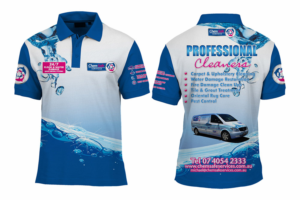 Cleaning and restoration company requires new uniform shirt, Ongoing designs will be required. | Diseño de Camiseta por 777SKY