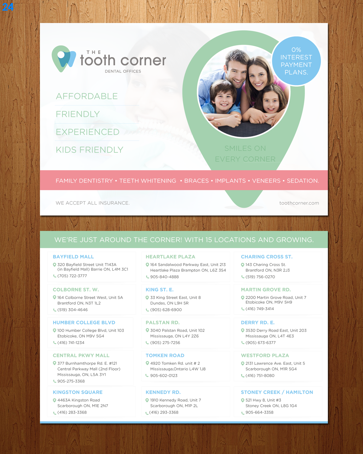 Flyer Design by uniquedesign10 for The Tooth Corner  | Design #13809843