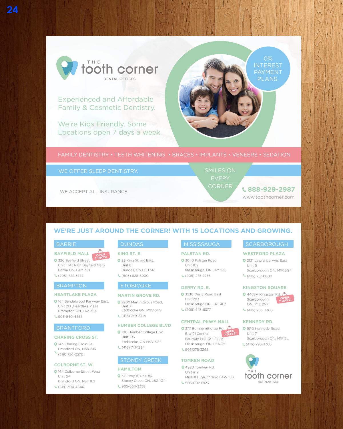 Flyer Design by uniquedesign10 for The Tooth Corner  | Design #13826398
