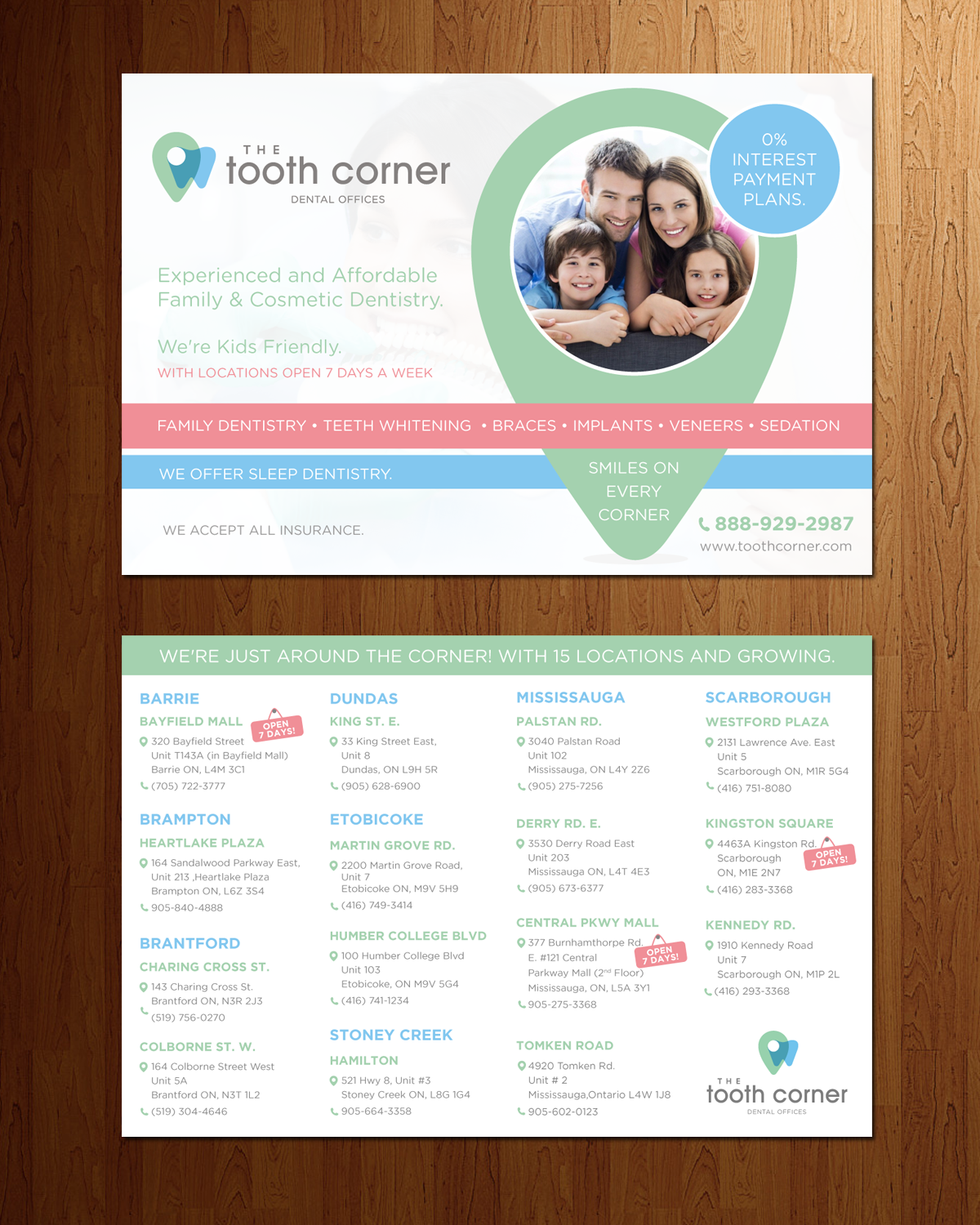 Flyer Design by uniquedesign10 for The Tooth Corner  | Design #13914834