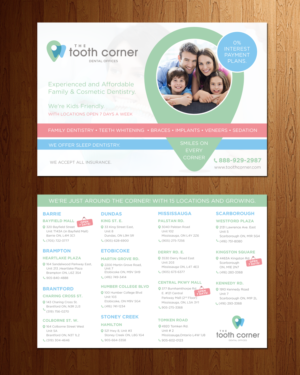 Flyer Design by uniquedesign10 for The Tooth Corner  | Design: #13914834