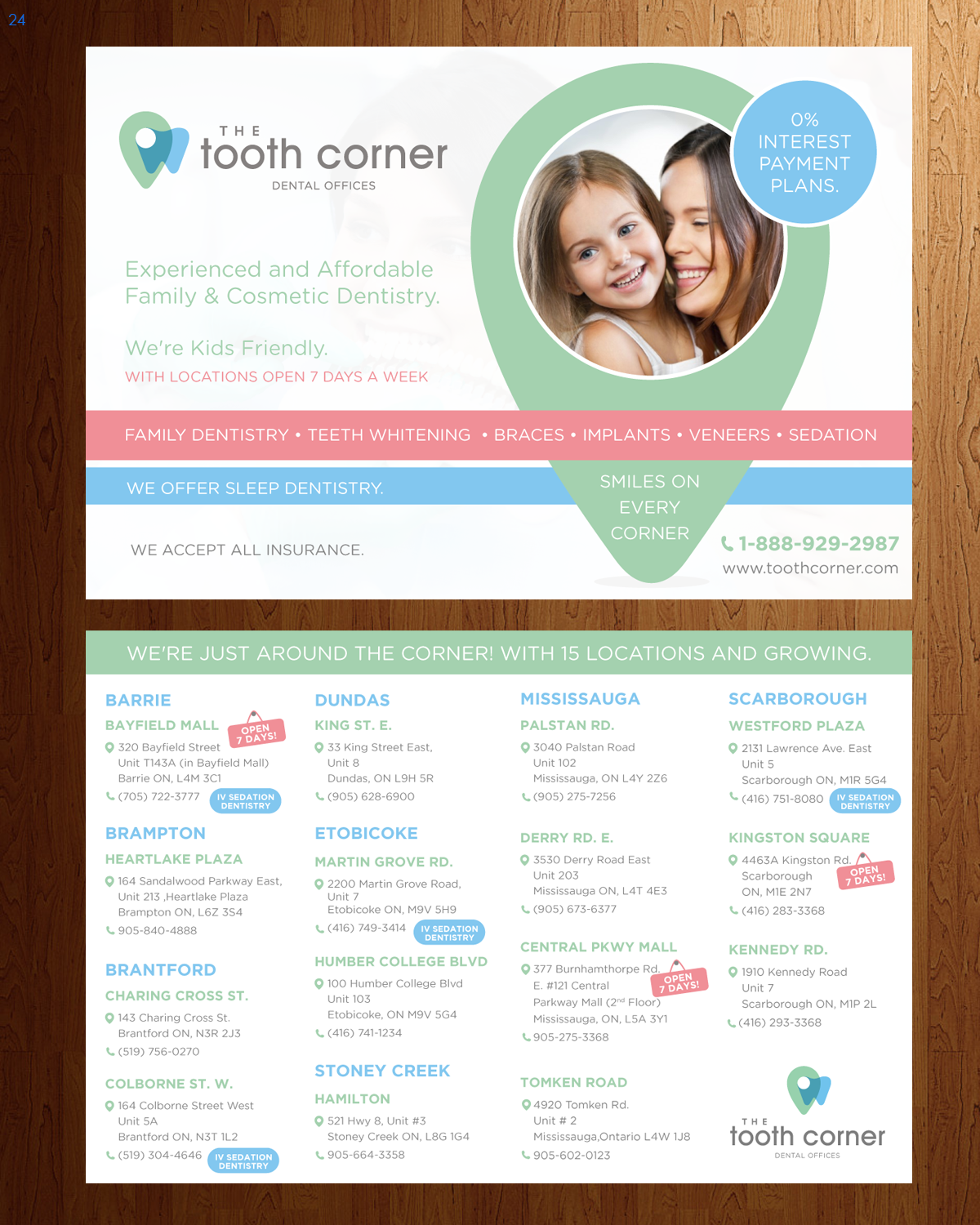 Flyer Design by uniquedesign10 for The Tooth Corner  | Design #13936487