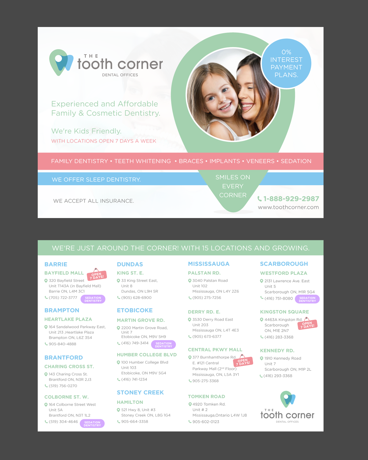 Flyer Design by uniquedesign10 for The Tooth Corner  | Design #13975723