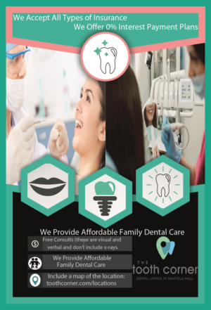 Flyer Design by Kowzi for The Tooth Corner  | Design: #13796931