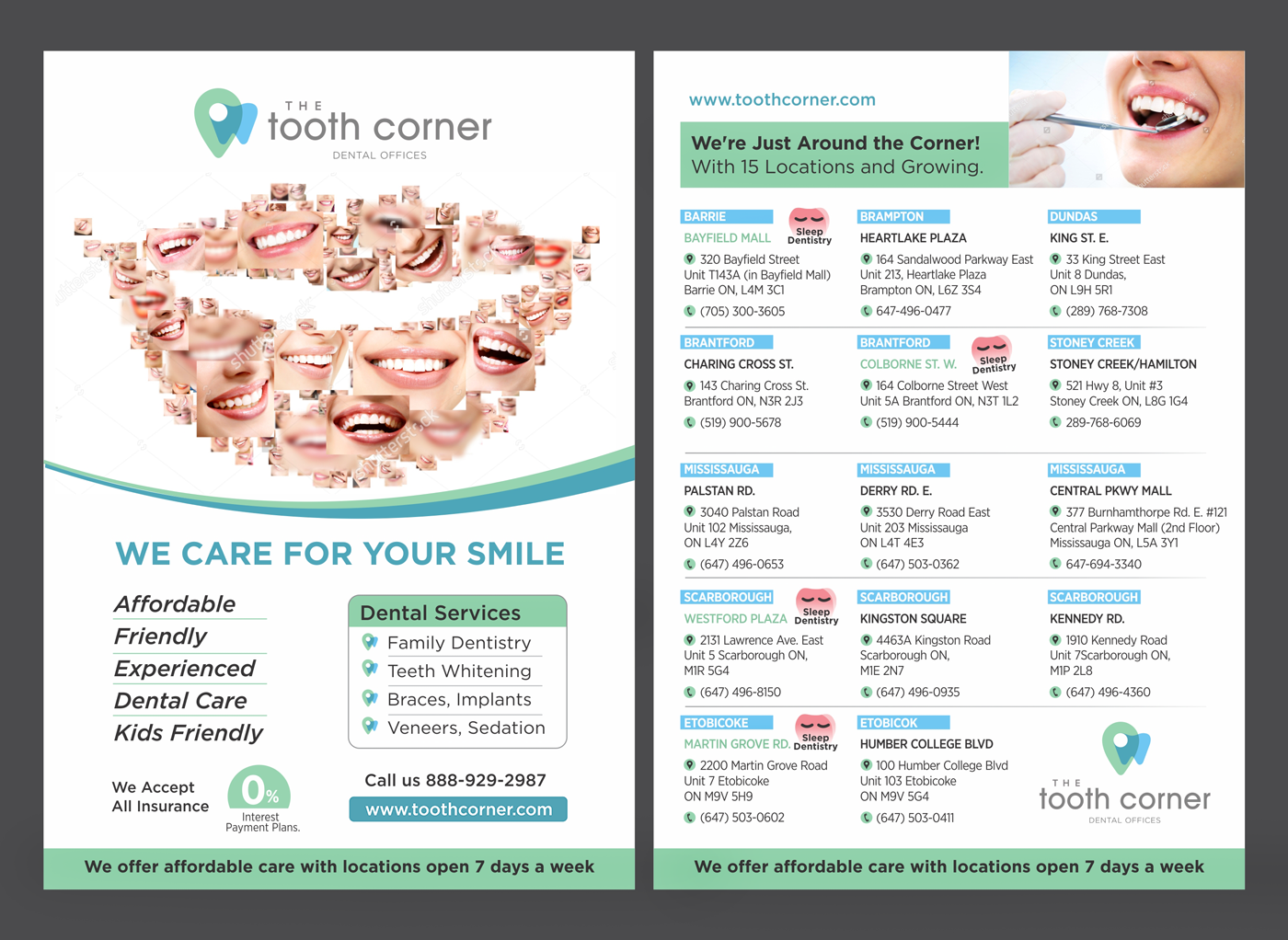 Flyer-Design von D Creative für The Tooth Corner  | Design #13963963