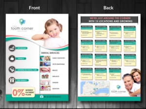 Flyer Design by innovative earth for The Tooth Corner  | Design: #13805090