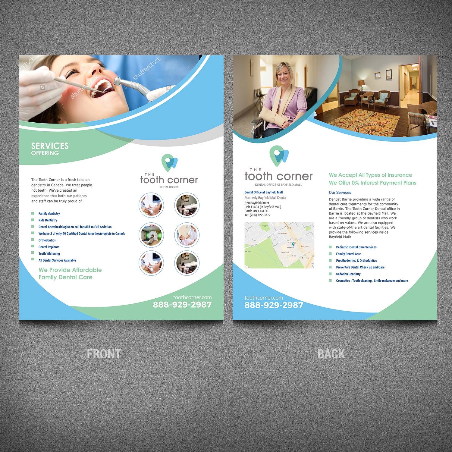 Flyer Design by CreativeTrends for The Tooth Corner  | Design #13777503