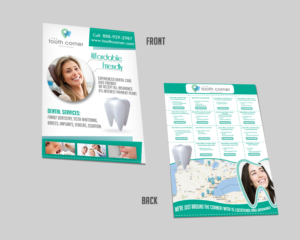 Flyer Design by Lesaba Design for The Tooth Corner  | Design: #13810583