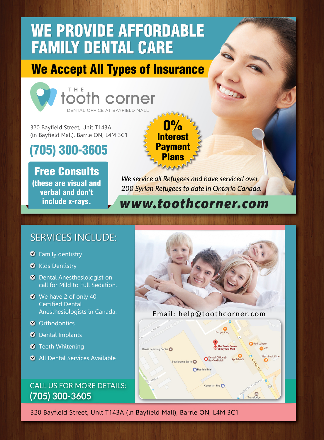 Flyer Design by meet007 for The Tooth Corner  | Design #13798996