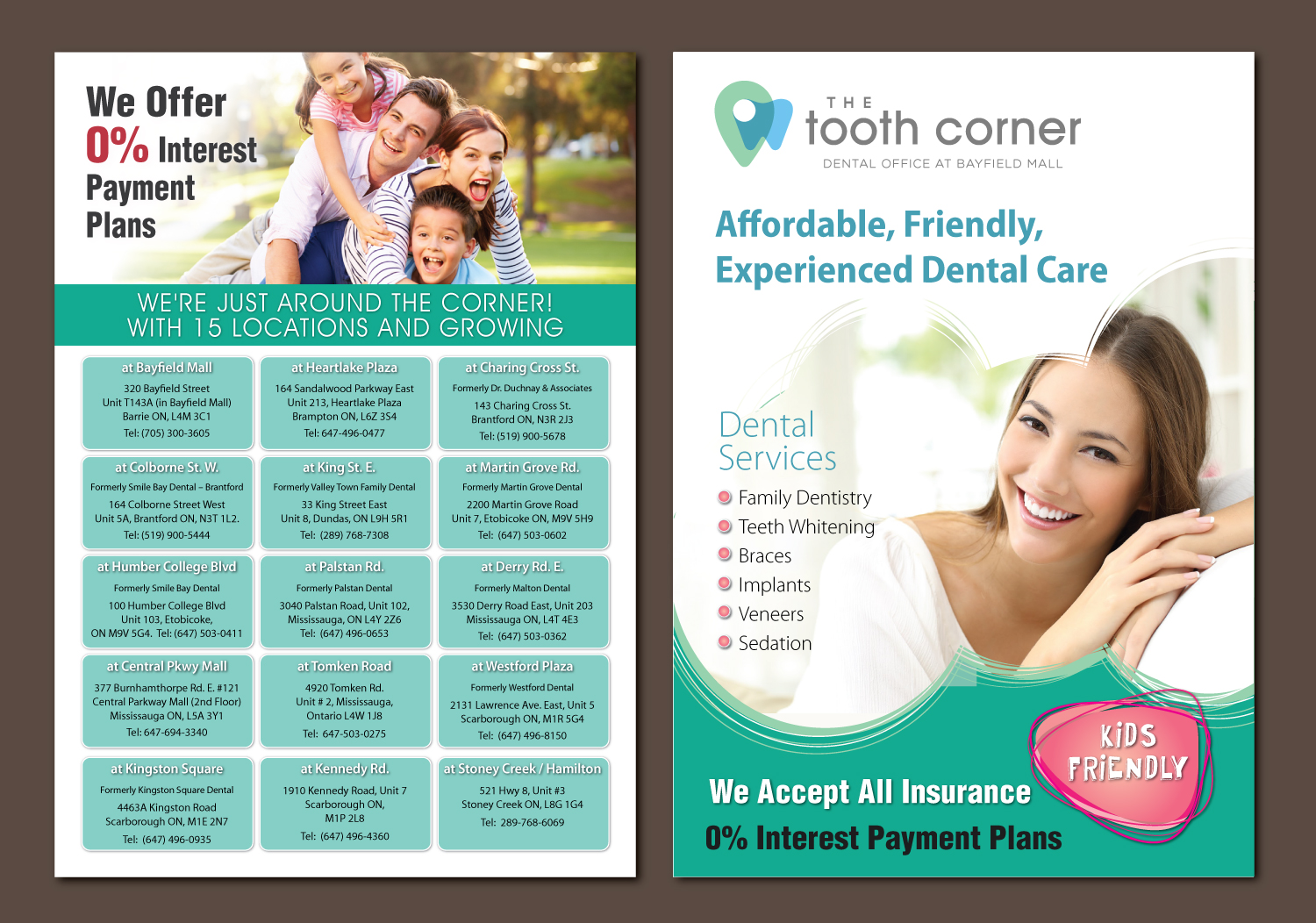 Flyer Design by meet007 for The Tooth Corner  | Design #13864535