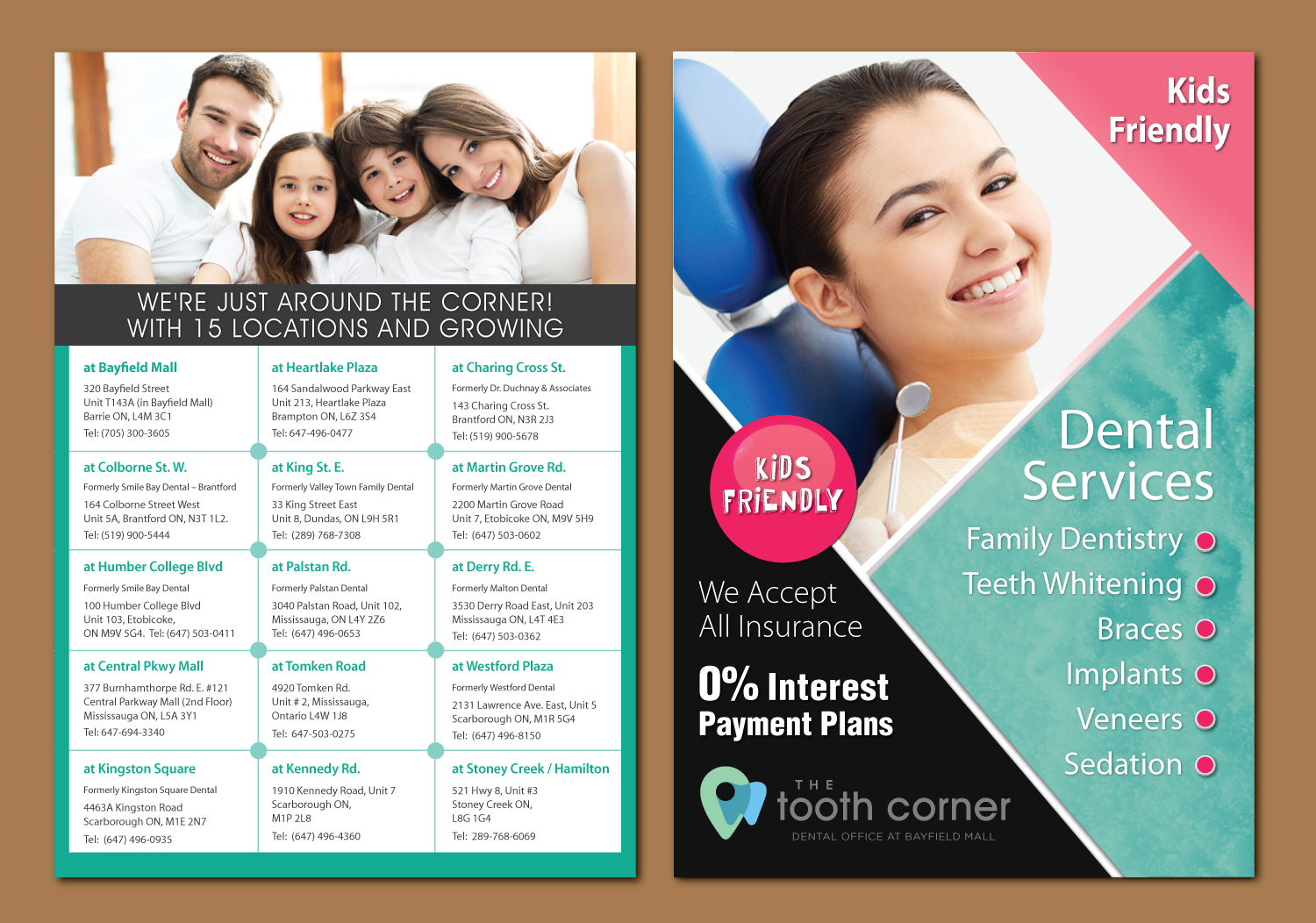 Flyer Design by meet007 for The Tooth Corner  | Design #13865412