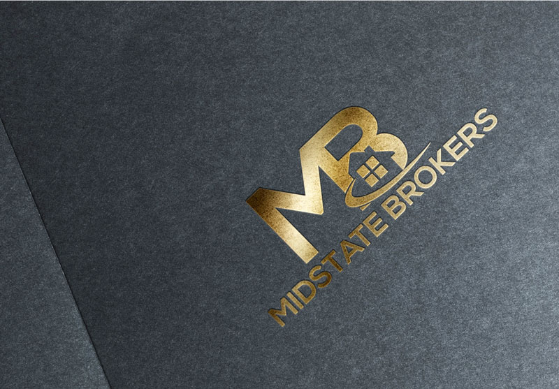 Diseño de Logo por NightStudio para Midstate Brokers | Diseño #13890162