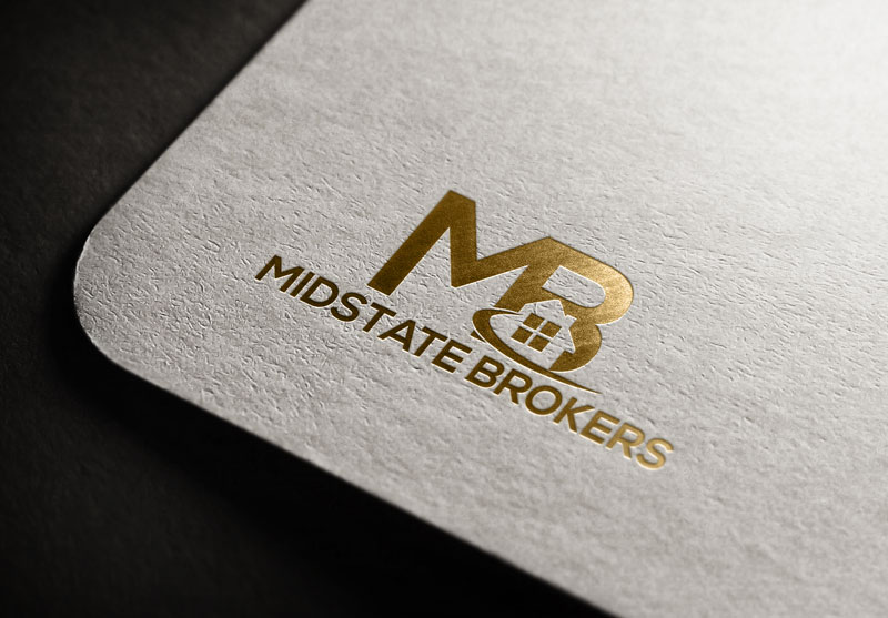 Diseño de Logo por NightStudio para Midstate Brokers | Diseño #13890164