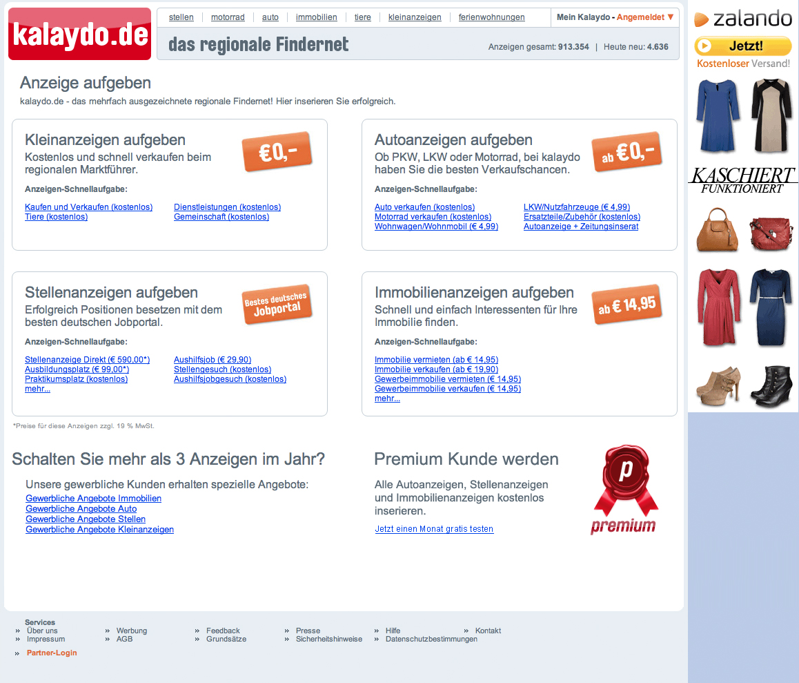 Diseño Con Ícono por schlumerkeck para kalaydo.de | Diseño #588195