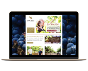 Boutique Napa Valley family winery needs MailChimp templates | Diseño de Newsletter por Ekanite