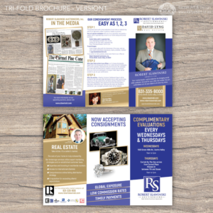 RSA Company Brochure Design for Consignors | Diseño de Flyer por Katyas Art and Design