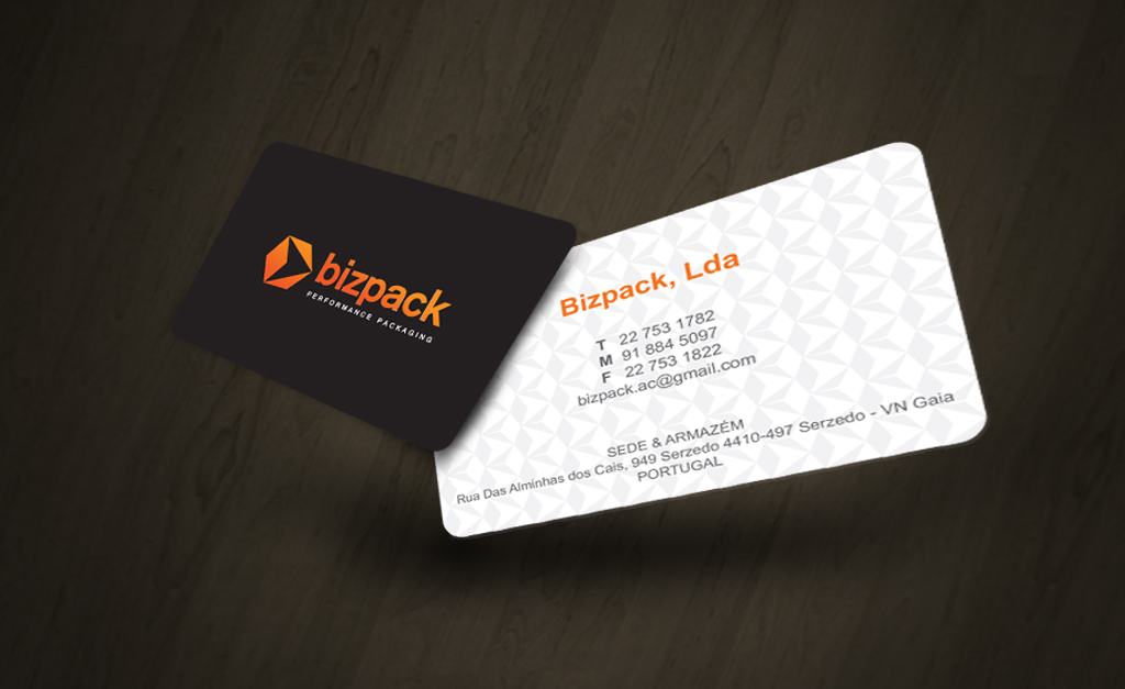 Diseño de Tarjeta de Presentación por VC Chong para BIZPACK | Diseño #2502435