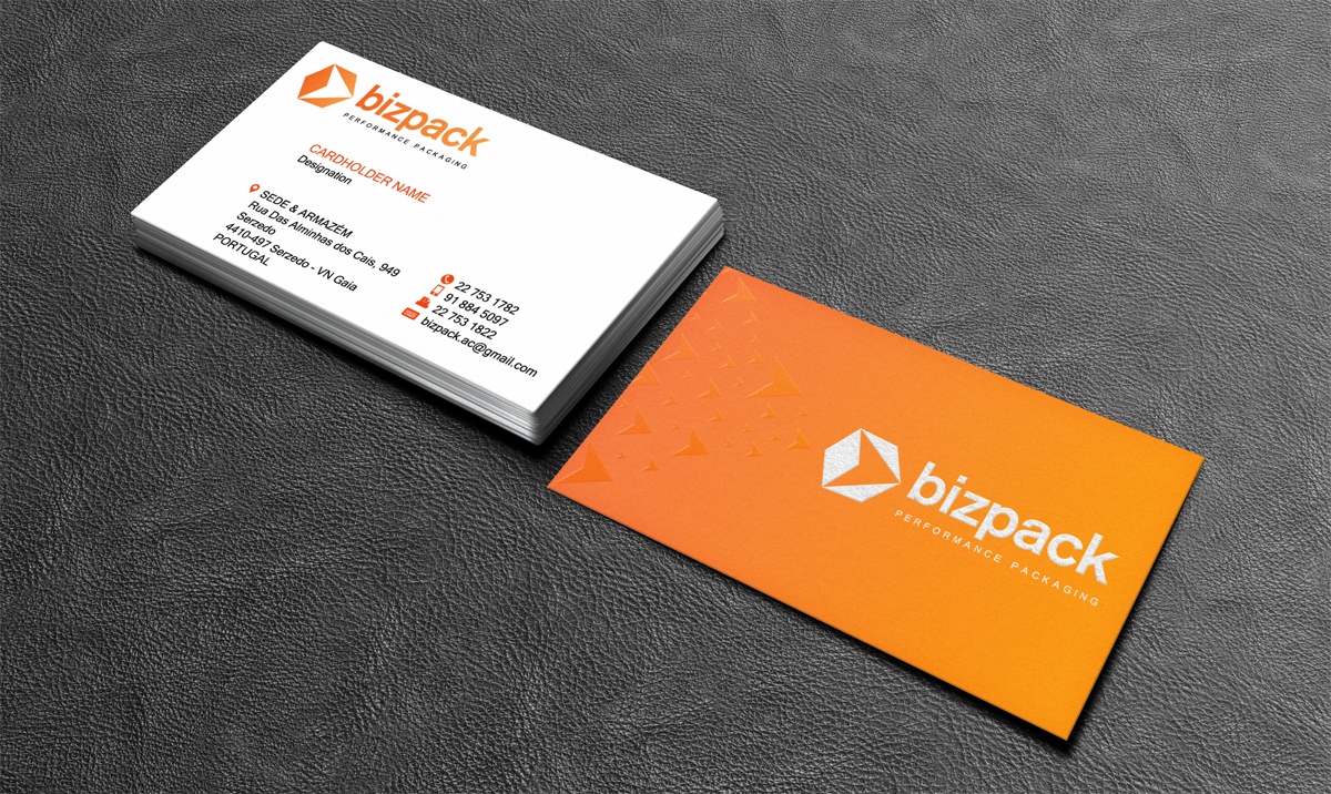 Diseño de Tarjeta de Presentación por shazigns para BIZPACK | Diseño #2557612