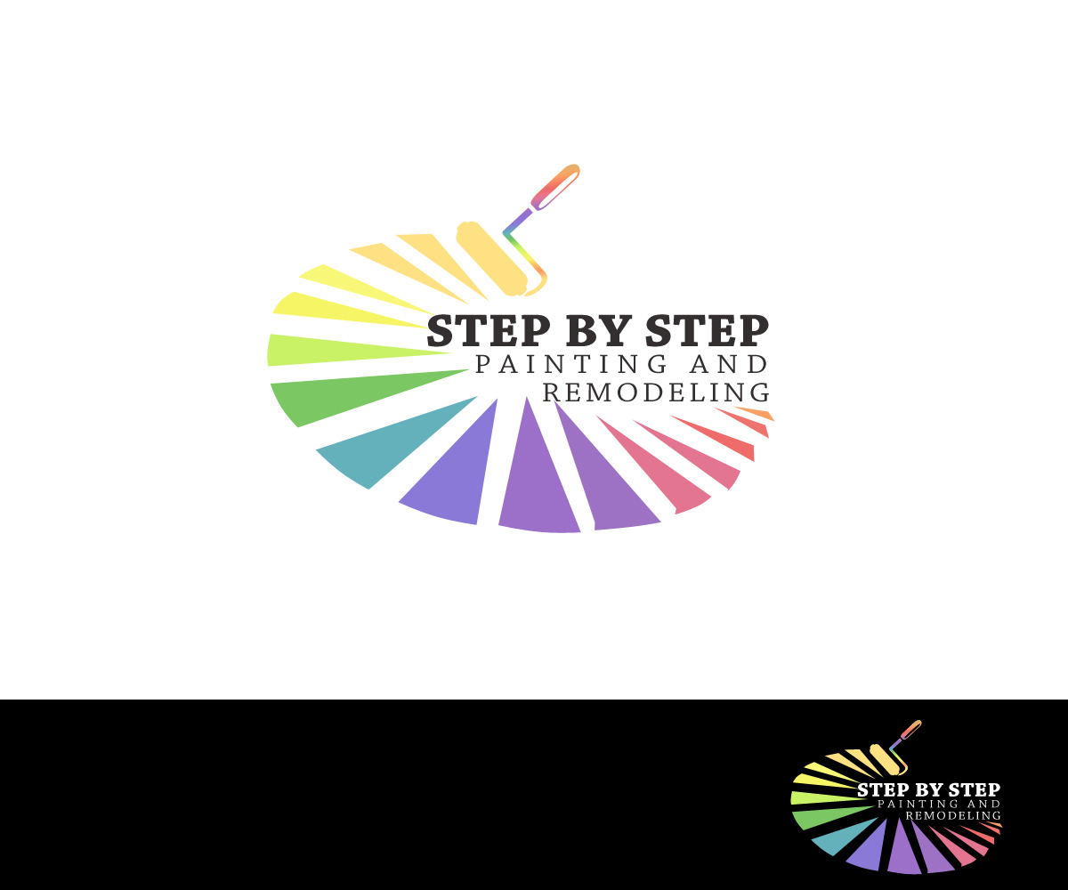 Logo-Design von EA Designs für Step by Step Painting and Remodeling  | Design #13911521
