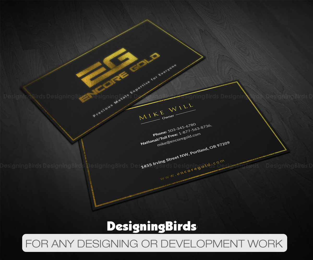 Diseño de Tarjeta de Presentación por Designing Birds para este proyecto | Diseño #13764314