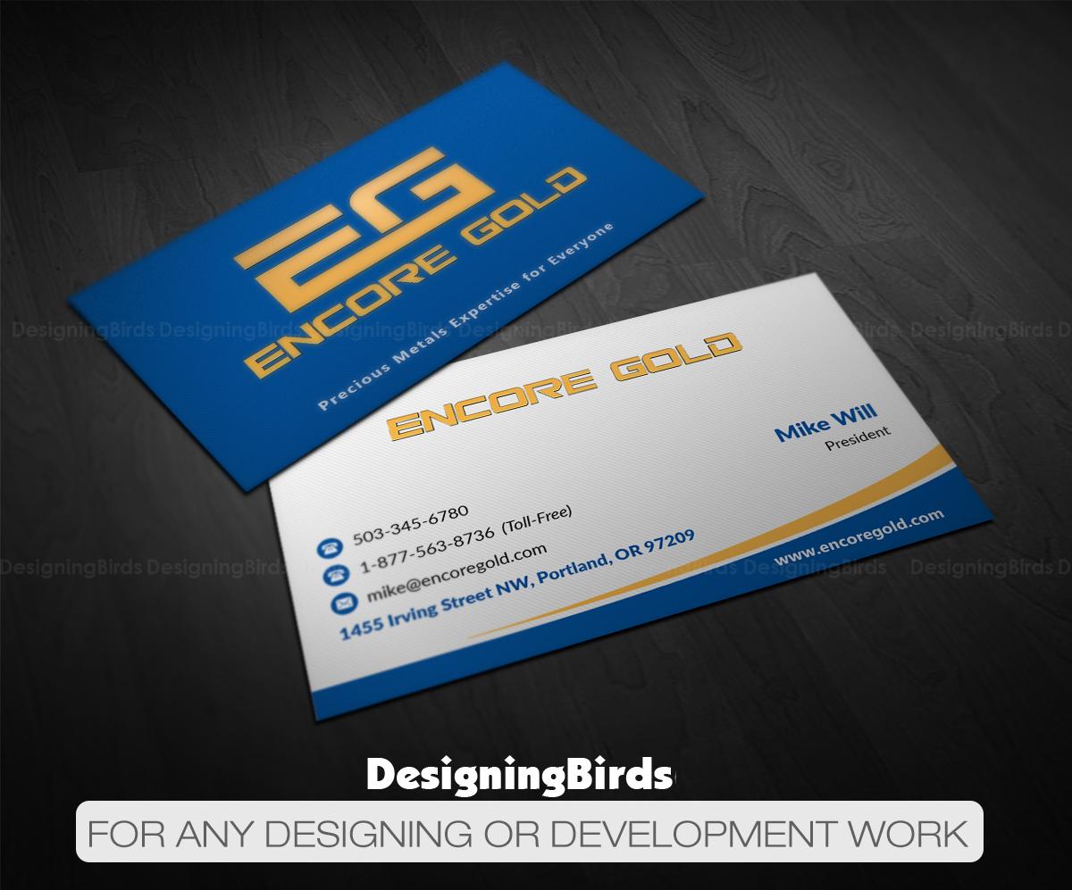 Business Card Design by Designing Birds for this project | Design #13984439