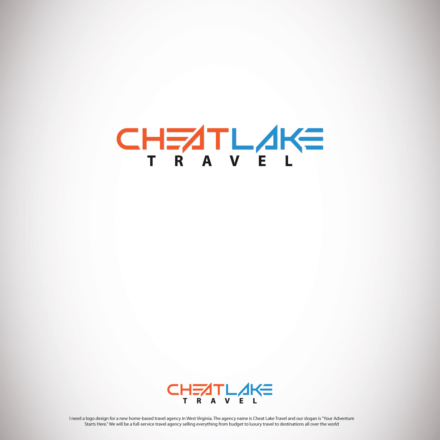 Logo-Design von Kingdom Vision für Cheat Lake Travel | Design #13808391